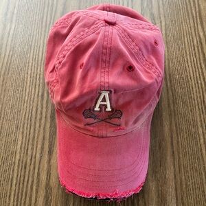 Vintage Abercrombie & Fitch Pink Baseball Cap